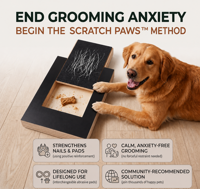 ScratchPaws- Say Goodbye to Grooming Stress & Bleeding Nails Forever! 🐾