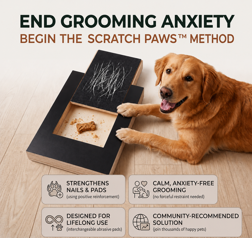 ScratchPaws- Say Goodbye to Grooming Stress & Bleeding Nails Forever! 🐾