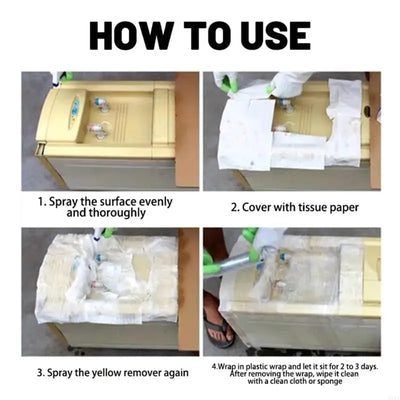 De-Yellow Plastic Restoration Spray