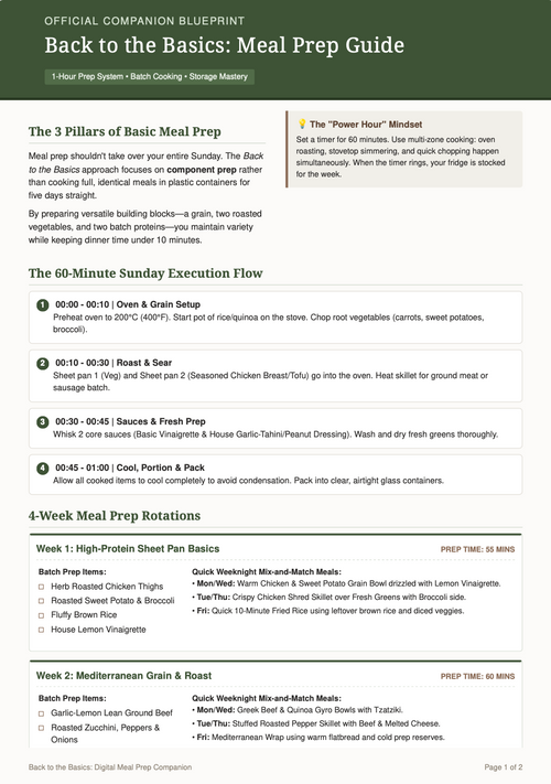 Meal Prep Guide
