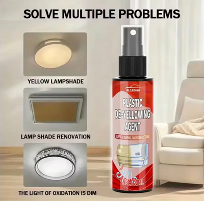 De-Yellow Plastic Restoration Spray