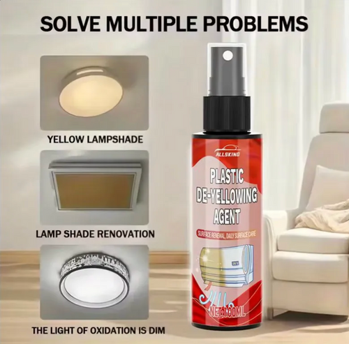 De-Yellow Plastic Restoration Spray
